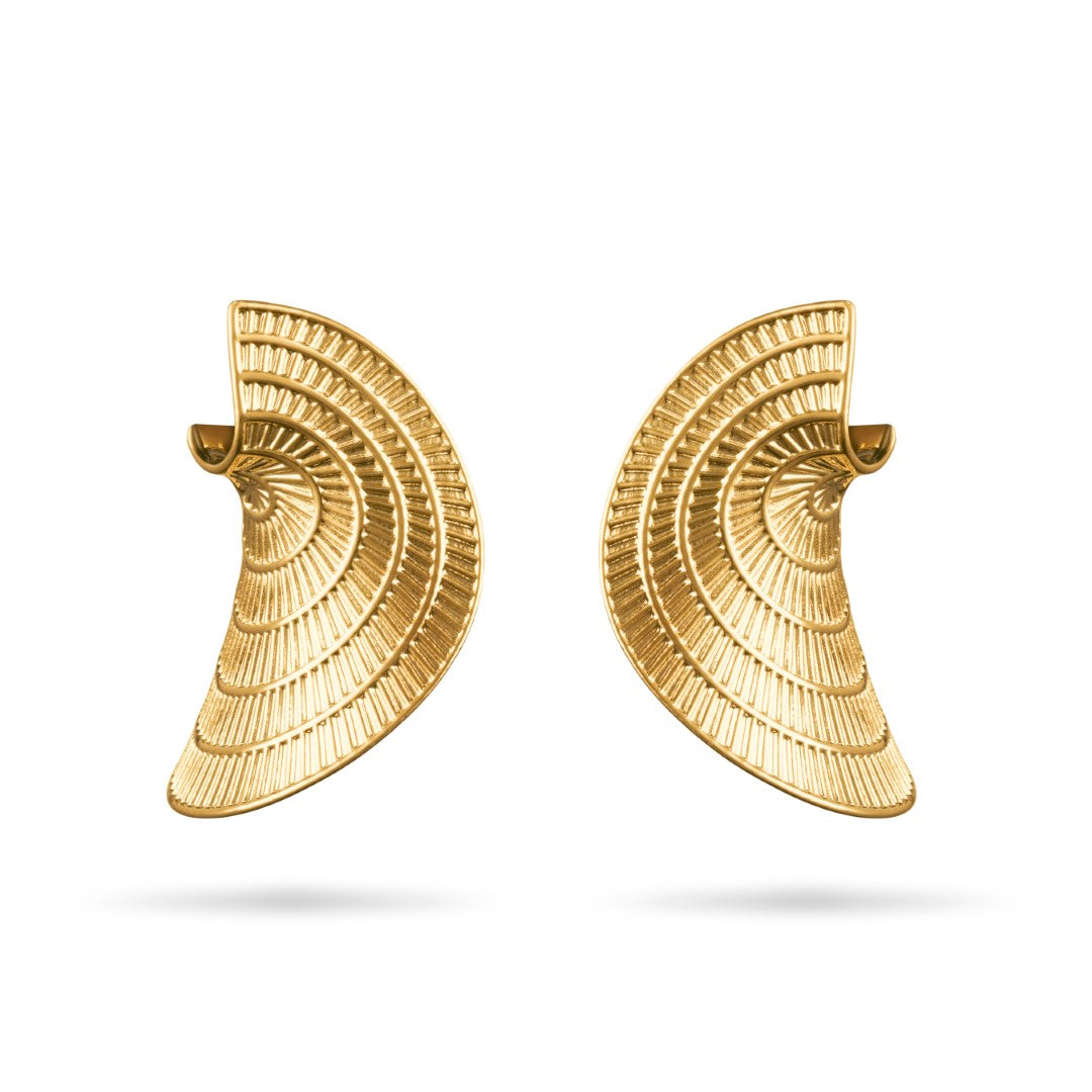 River Earring Gold