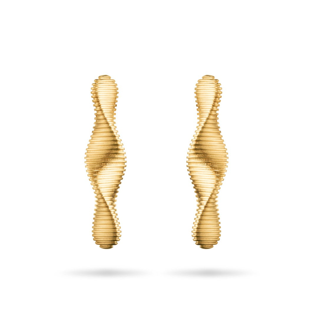 Waves Earring Gold