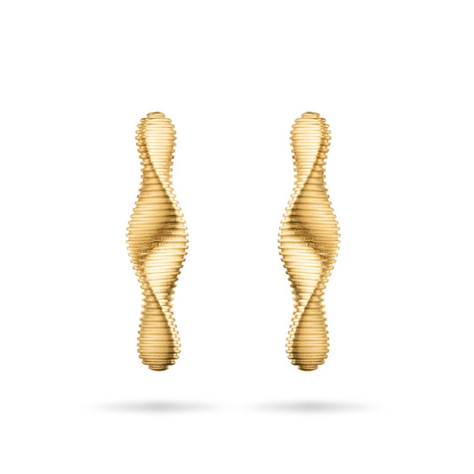 Waves Earring Gold