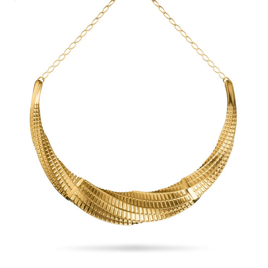 River Necklace Gold