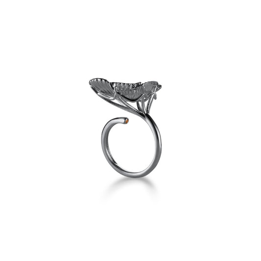 Cult Ring Black Rhodium