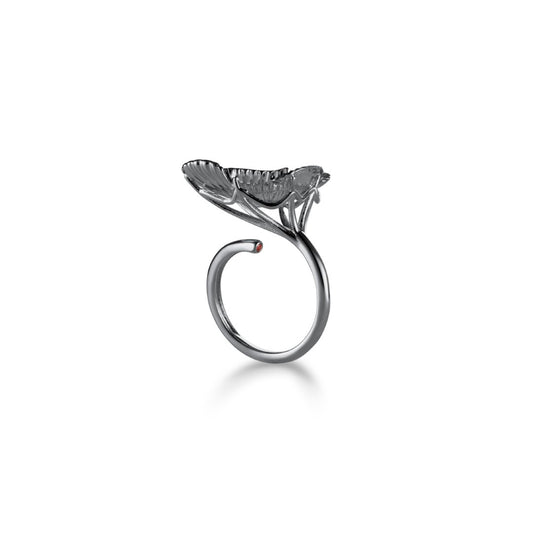 Cult Ring Black Rhodium