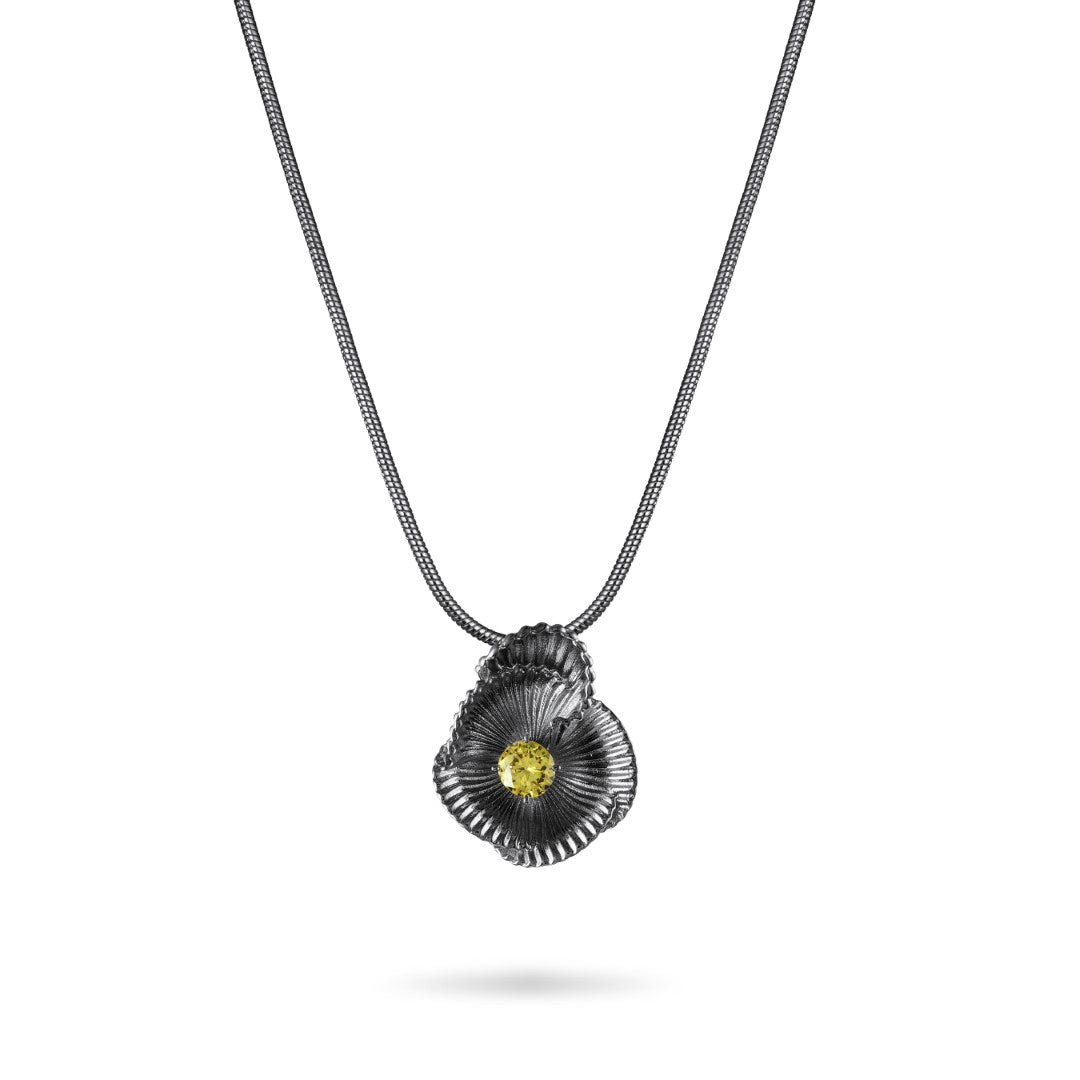 Cult Necklace Black Rhodium