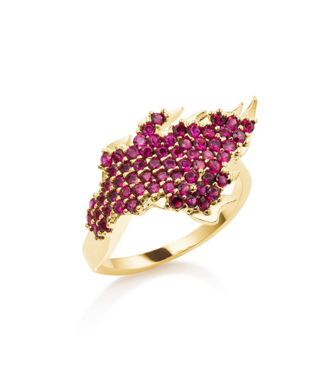 Flame Ring Gold