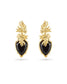 Fire Flame Earring Gold 