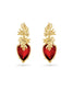 Fire Flame Earring Gold 